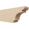 Ekena Millwork 4in. W x 8in. H x 20in. L New Brighton Woodgrain TimberThane Rafter Tail, Primed Tan RFTUR04X08X20NEBRCPR - alternate 1